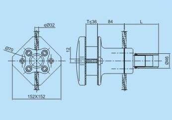 免開孔駁接件JJ-132CAD