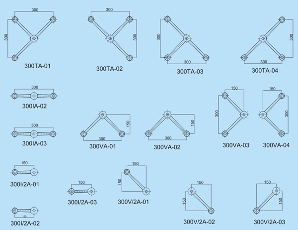 更多的300系列駁接爪規(guī)格